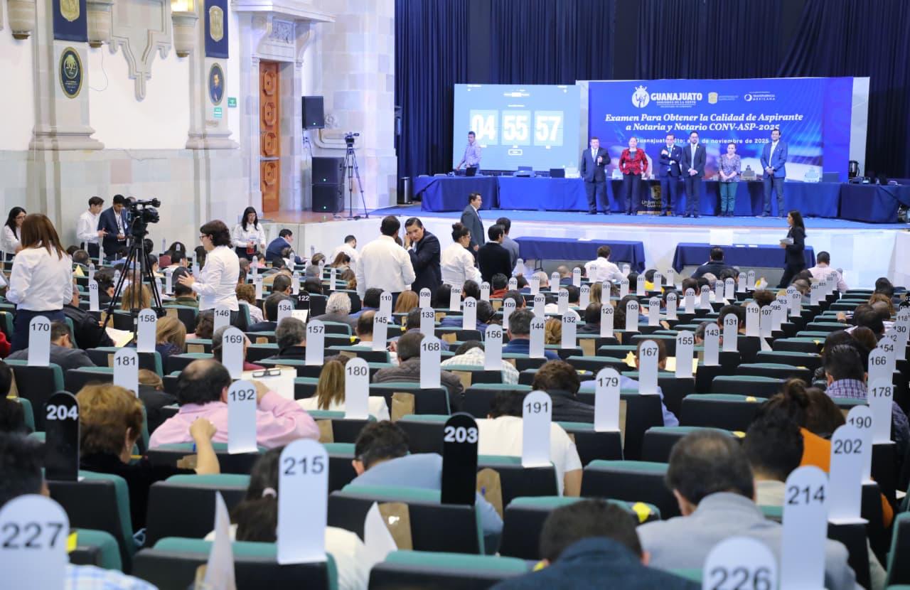 Inicia proceso de selección de aspirantes a notarias y notarios en el estado de Guanajuato.