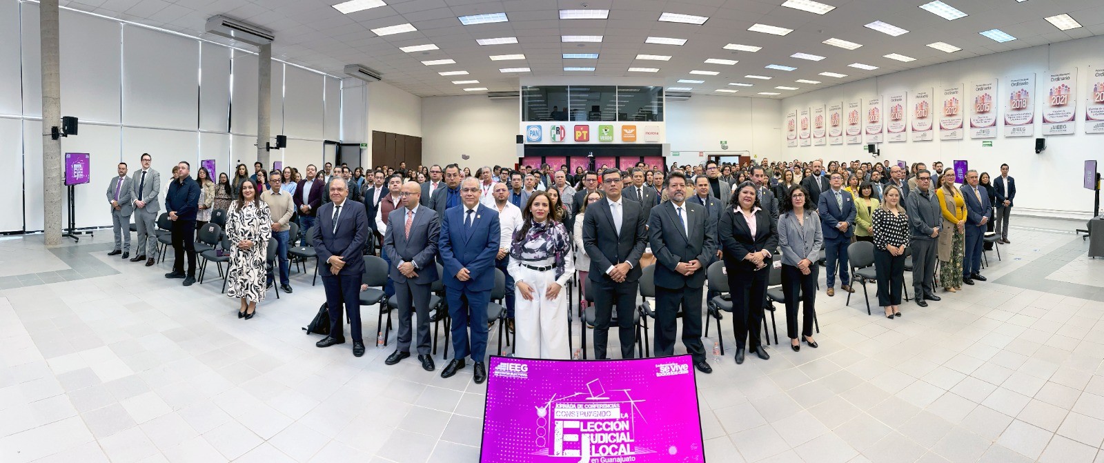 Realiza IEEG jornada de conferencias sobre elección judicial.
