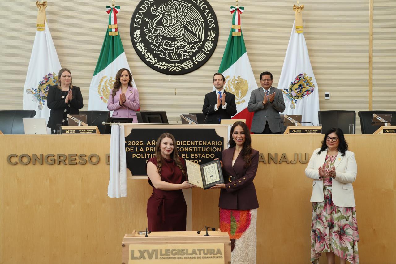 CELEBRAN LOS 200 AÑOS DE LA PRIMERA CONSTITUCIÓN POLÍTICA DEL ESTADO LIBRE DE GUANAJUATO.