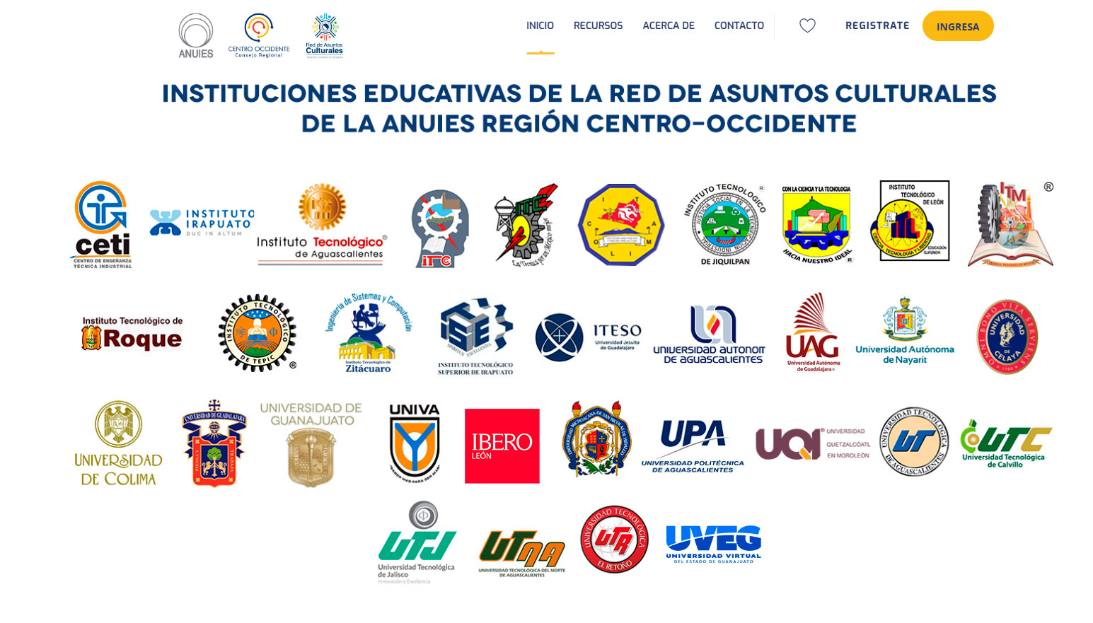 Lanza Red de Asuntos Culturales ANUIES plataforma de Recursos Digitales; suma esfuerzos de 33 instituciones