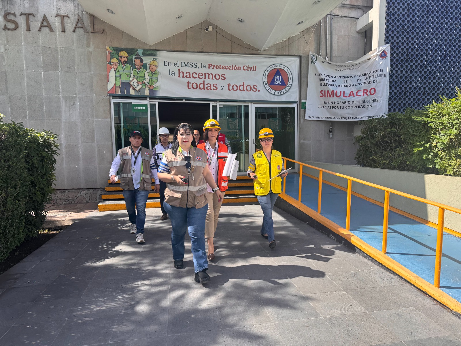 FORTALECE IMSS GUANAJUATO LA CULTURA DE PREVENCIÓN EN EL MARCO DEL DÍA NACIONAL DE PROTECCIÓN CIVIL.