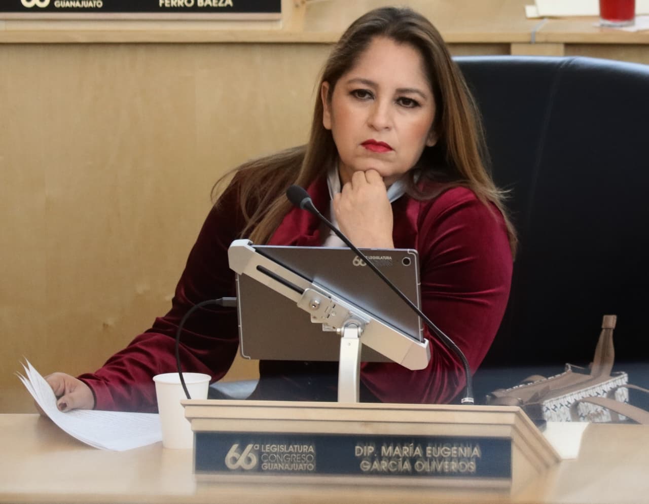 MARÍA EUGENIA GARCÍA OLIVEROS PLANTEA INICIATIVA PARA EVITAR EL USO ELECTORAL DE PROGRAMAS SOCIALES POR PARTE DEL GOBIERNO DEL ESTADO.